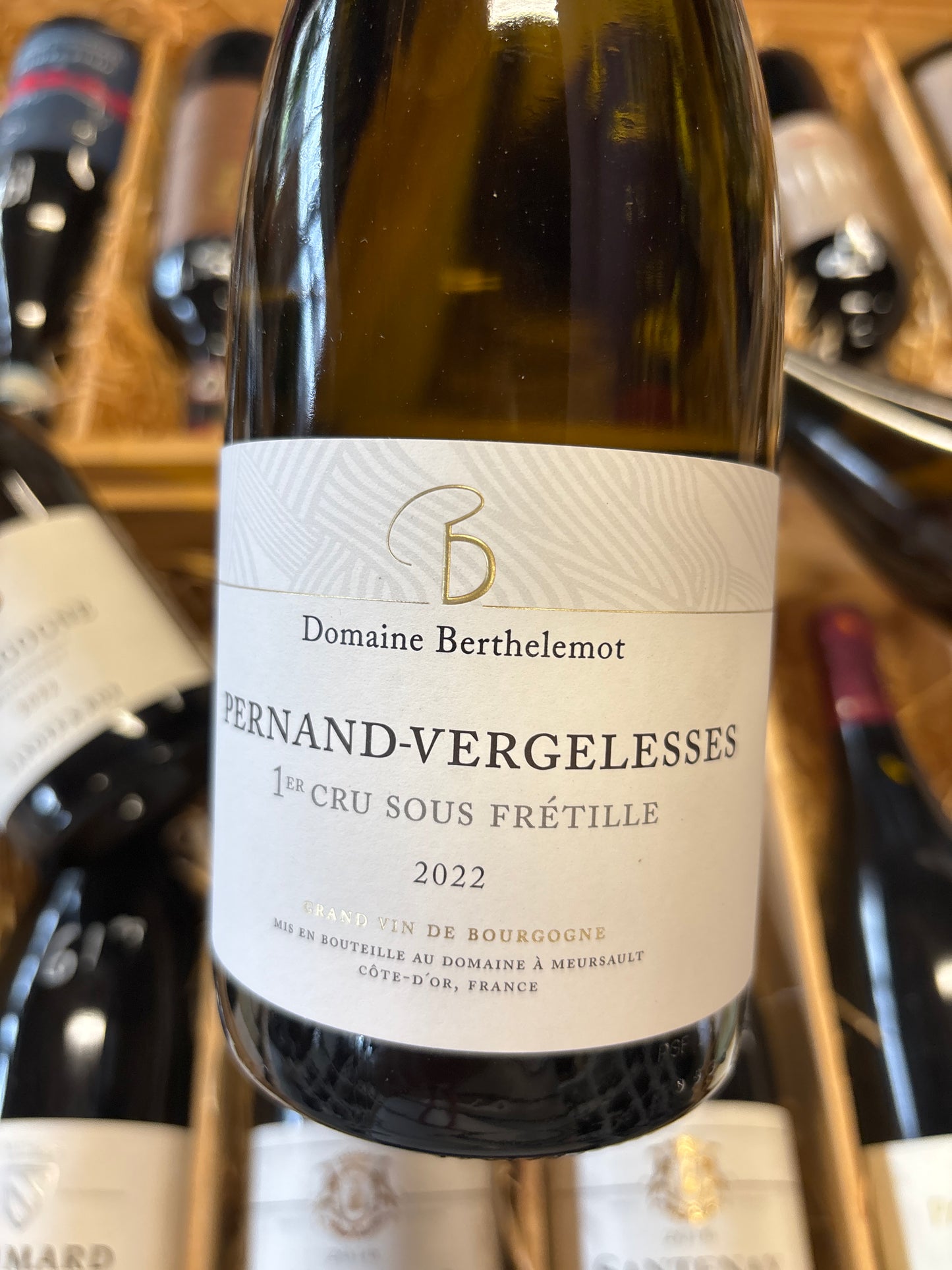 Berthelemot Pernand Vergelesses 1e Cru Fretille 2022 - Chardonnay