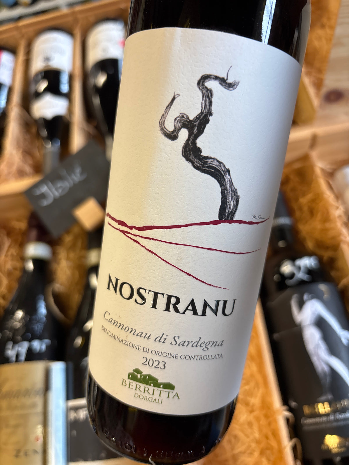Cantina Berritta Nostranu - Cannonau di Sardegna - Sardinië
