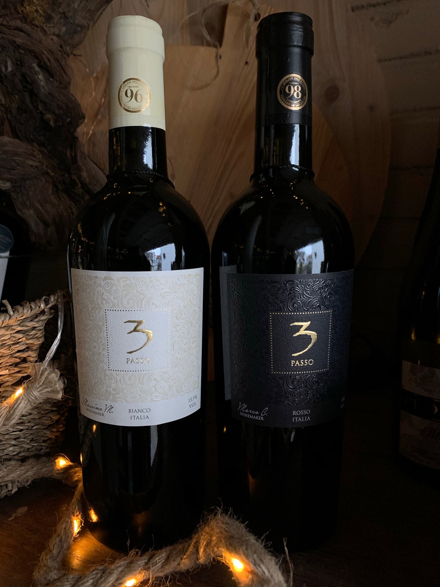 3 passo rood en wit in geschenkdoos