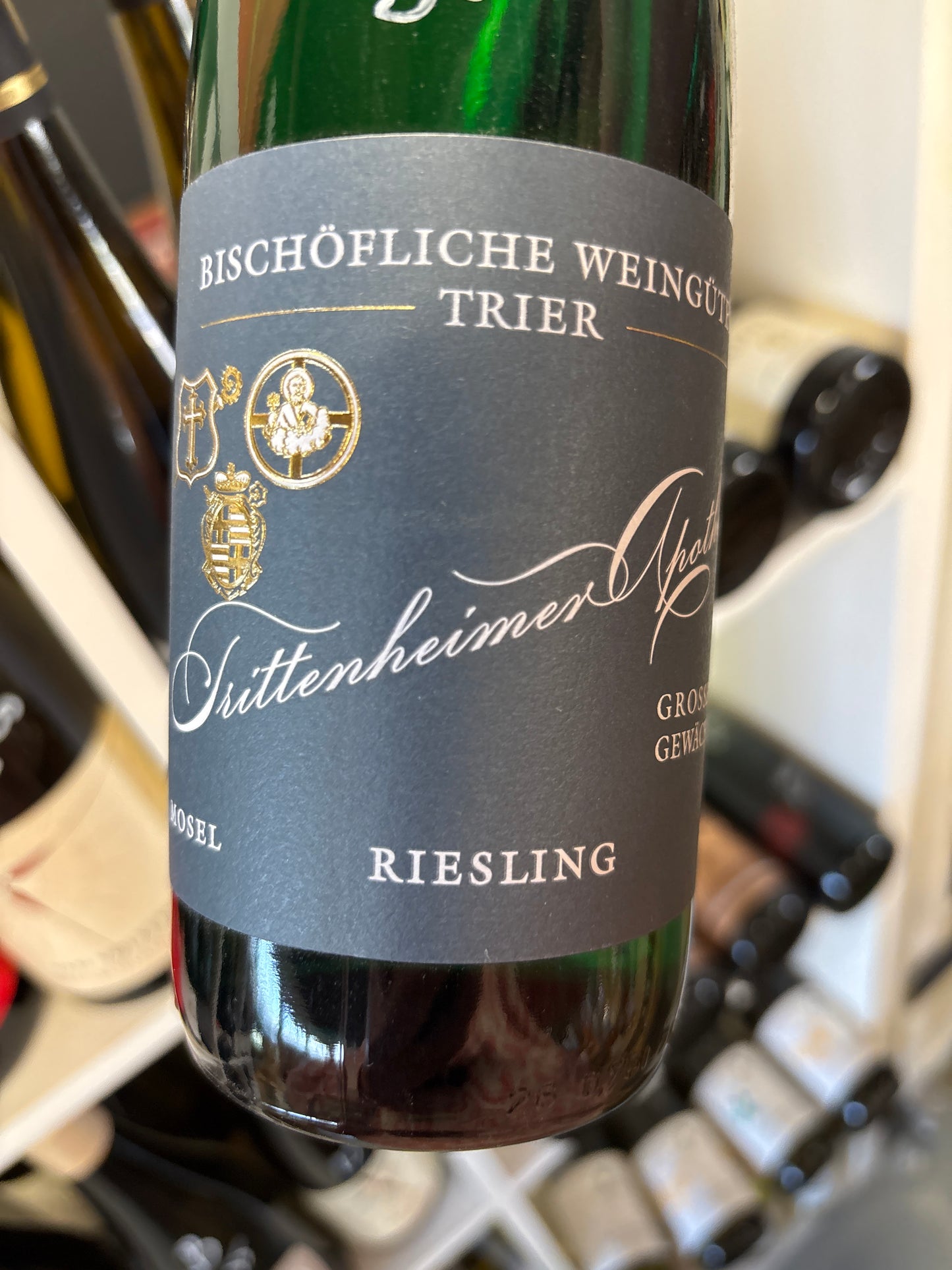 Bischofliche Weinguter Trier Trittenheimer Apotheke fusswingert trocken GG- Riesling - Mosel