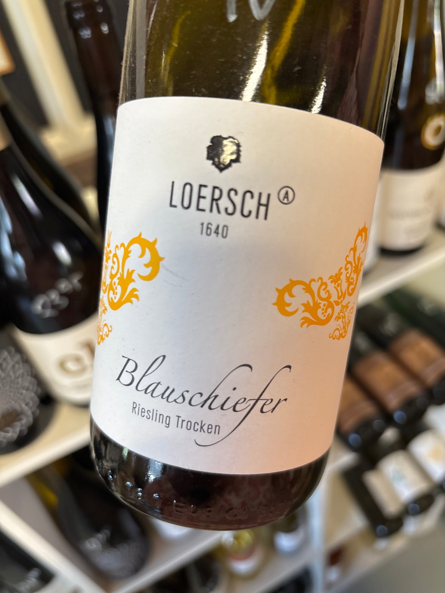 Alexander Loersch Blauschiefer - Riesling trocken - Mosel