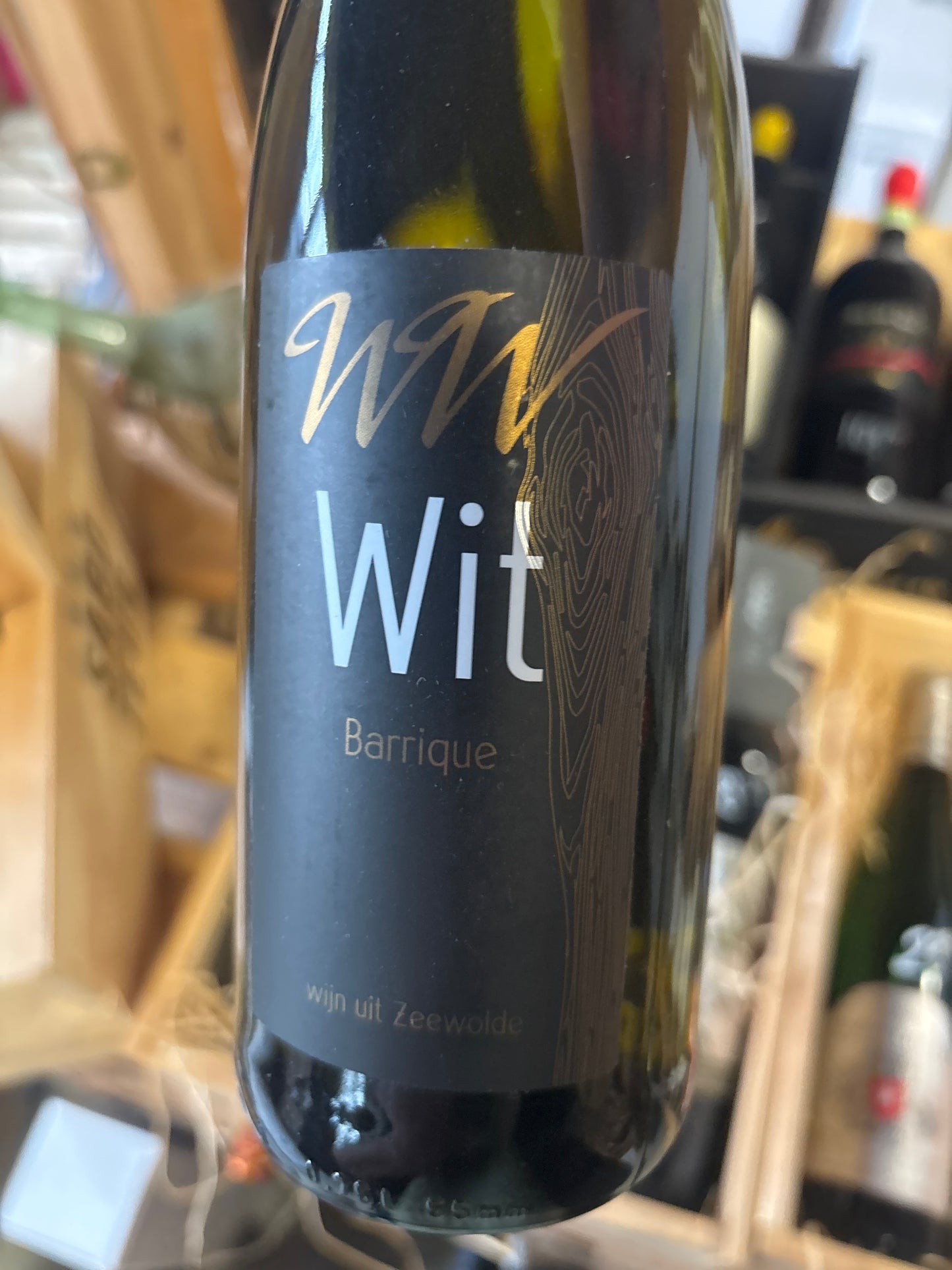 Wilgenhorst wit barrique - Sauvignier gris/Johanniter -Zeewolde