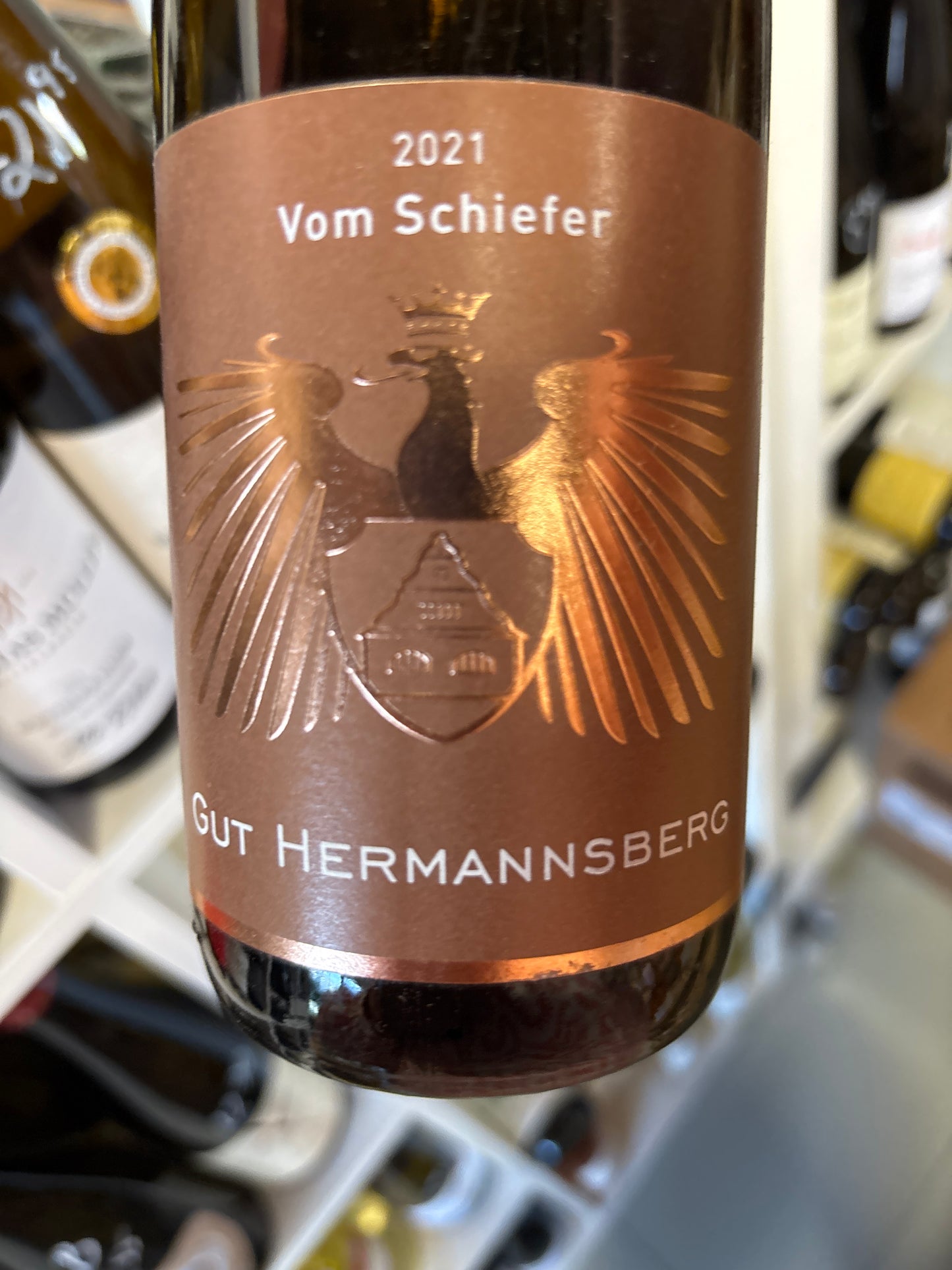 VDP Gut Hermannsberg Niederhausen Vom Schiefer 2021 -  riesling trocken -Nahe