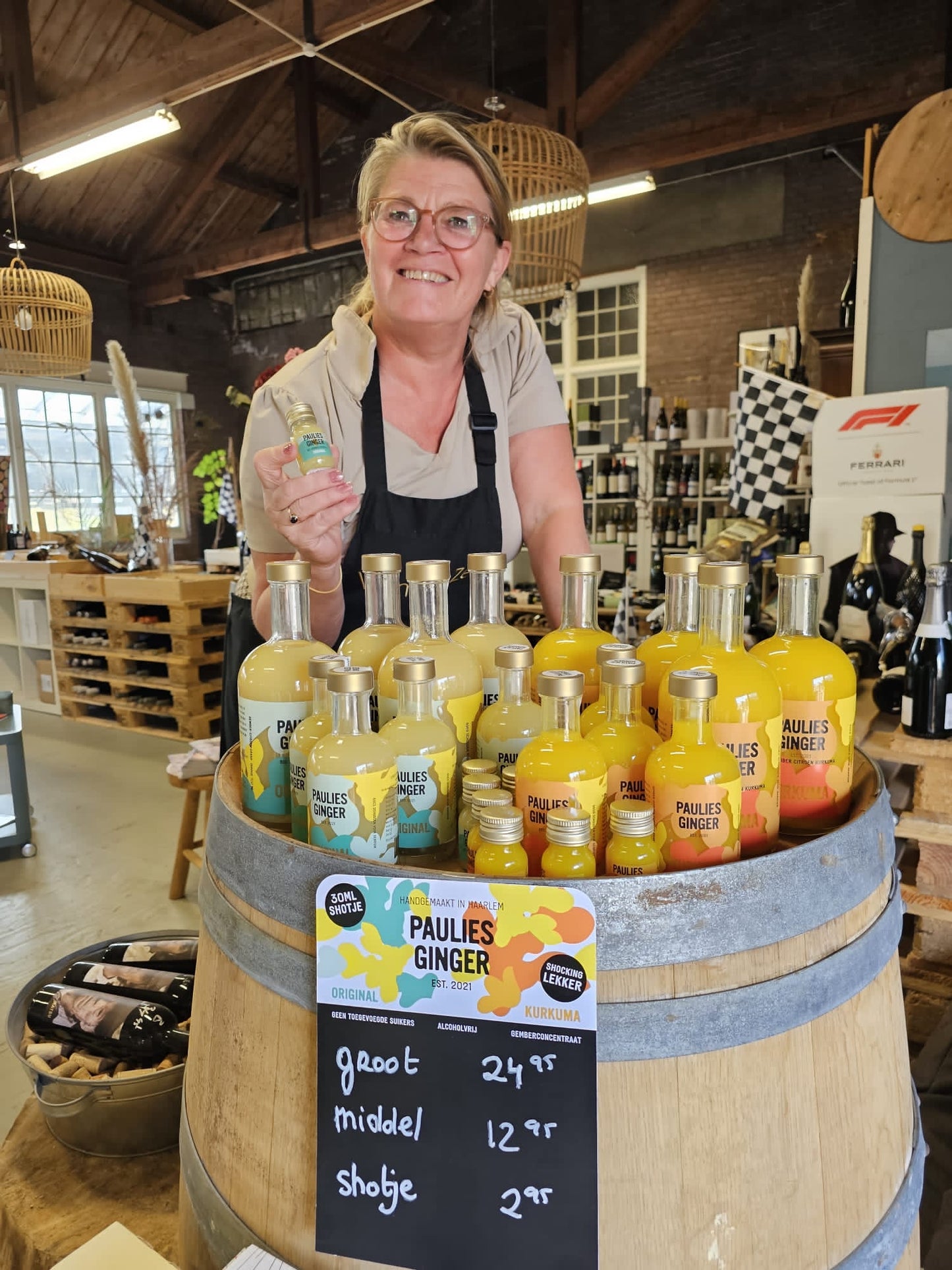 Paulies ginger kurkuma 500 ml