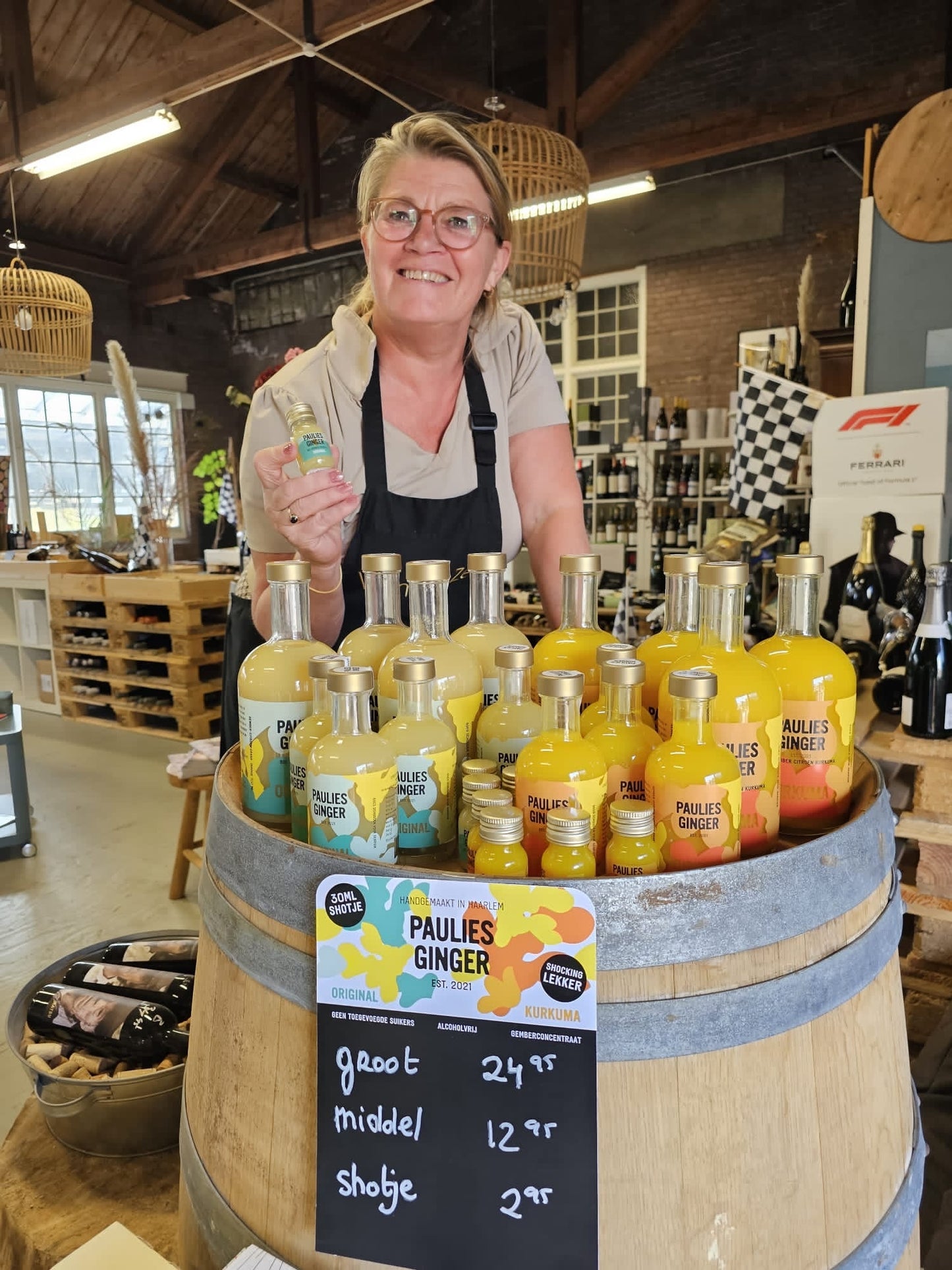 Paulies ginger Raw 500 ml