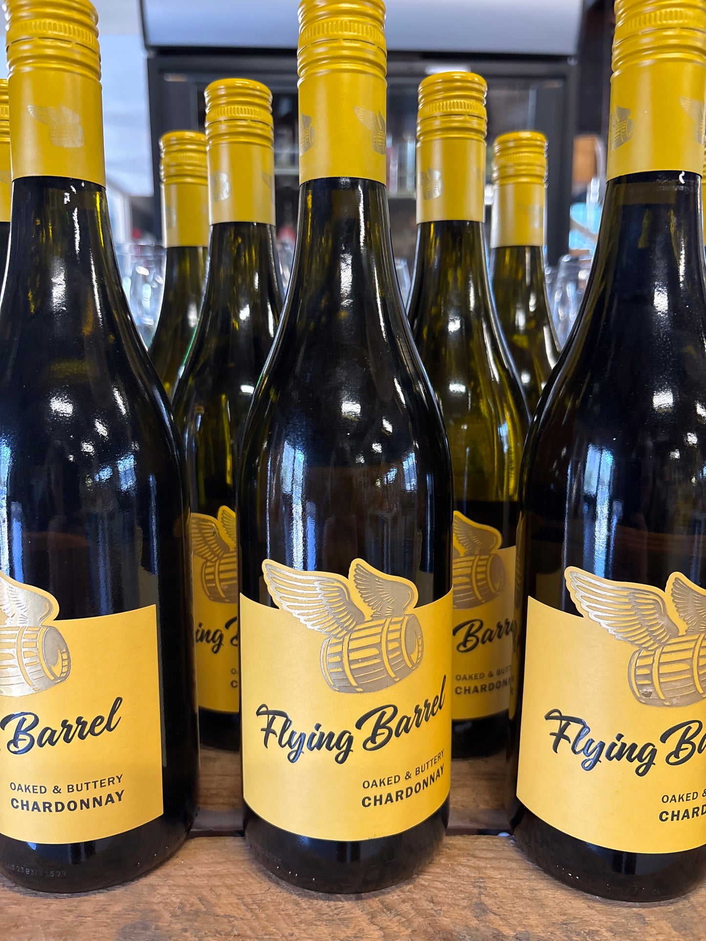 Flying barrel - chardonnay -Westkaap