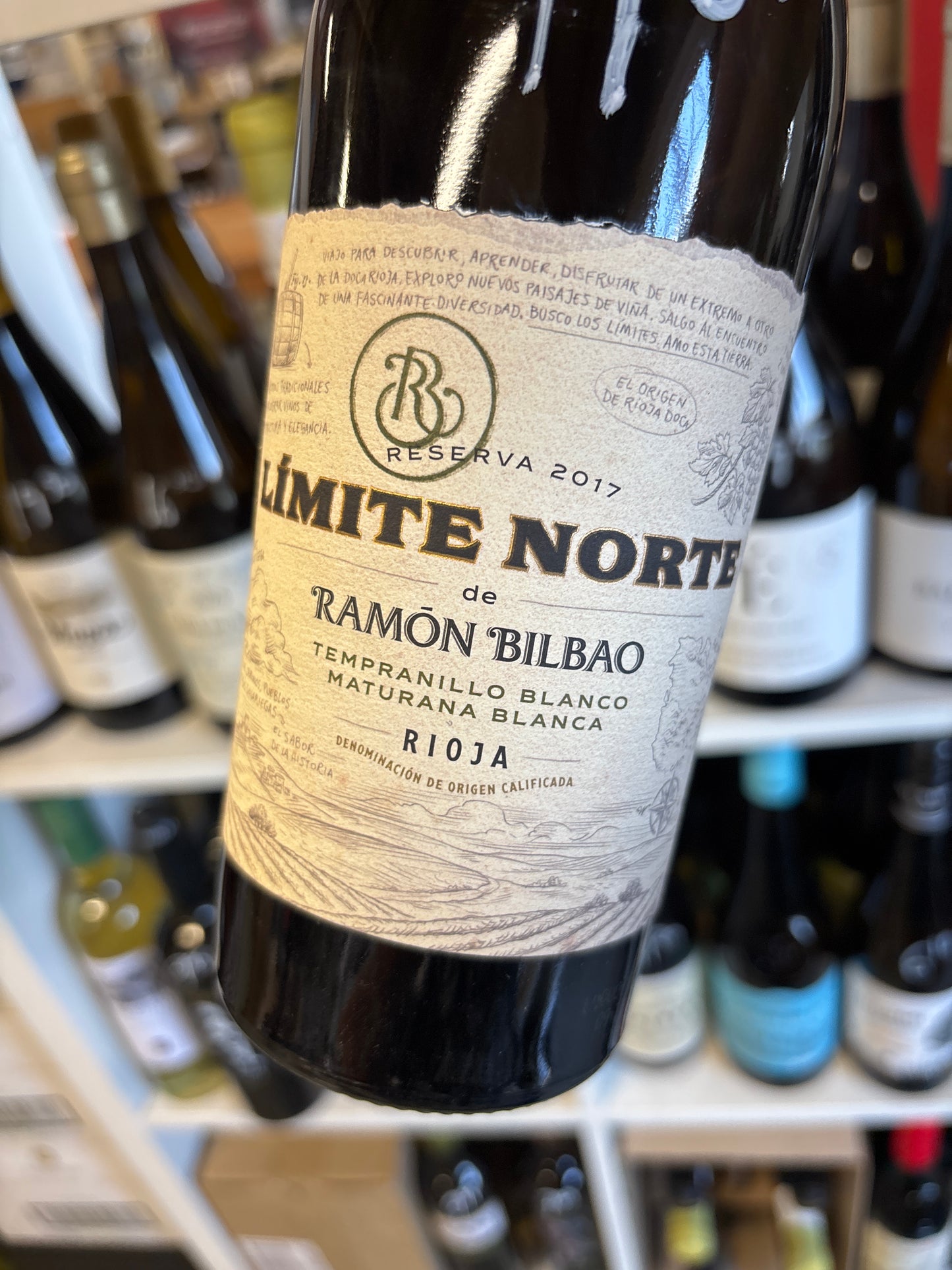 BIO Límite Norte de Ramón Bilbao Blanco Reserva - Maturana blanca/tempranillo blanco - Rioja