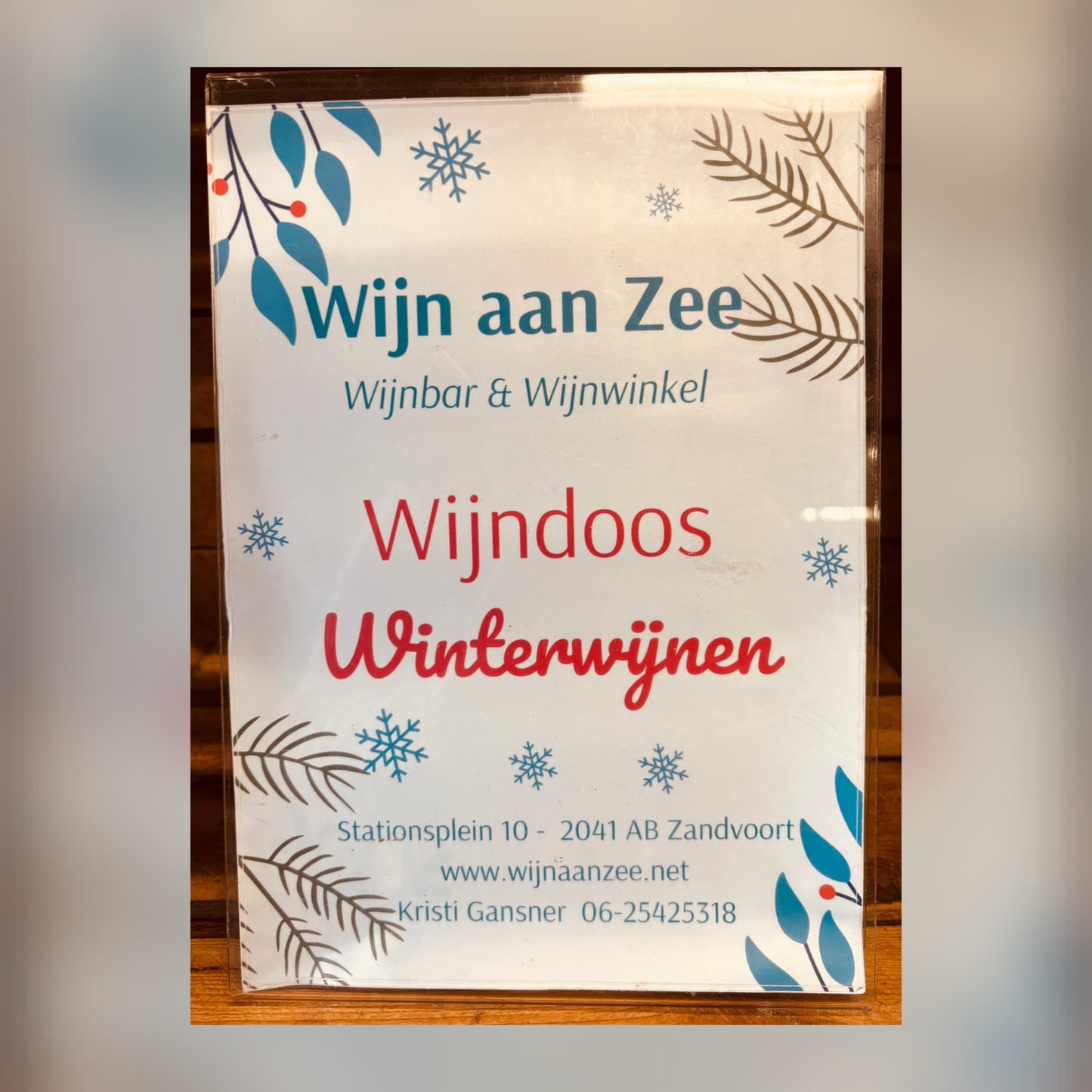 Wijn aan Zee Wijndoos (4 x per jaar)