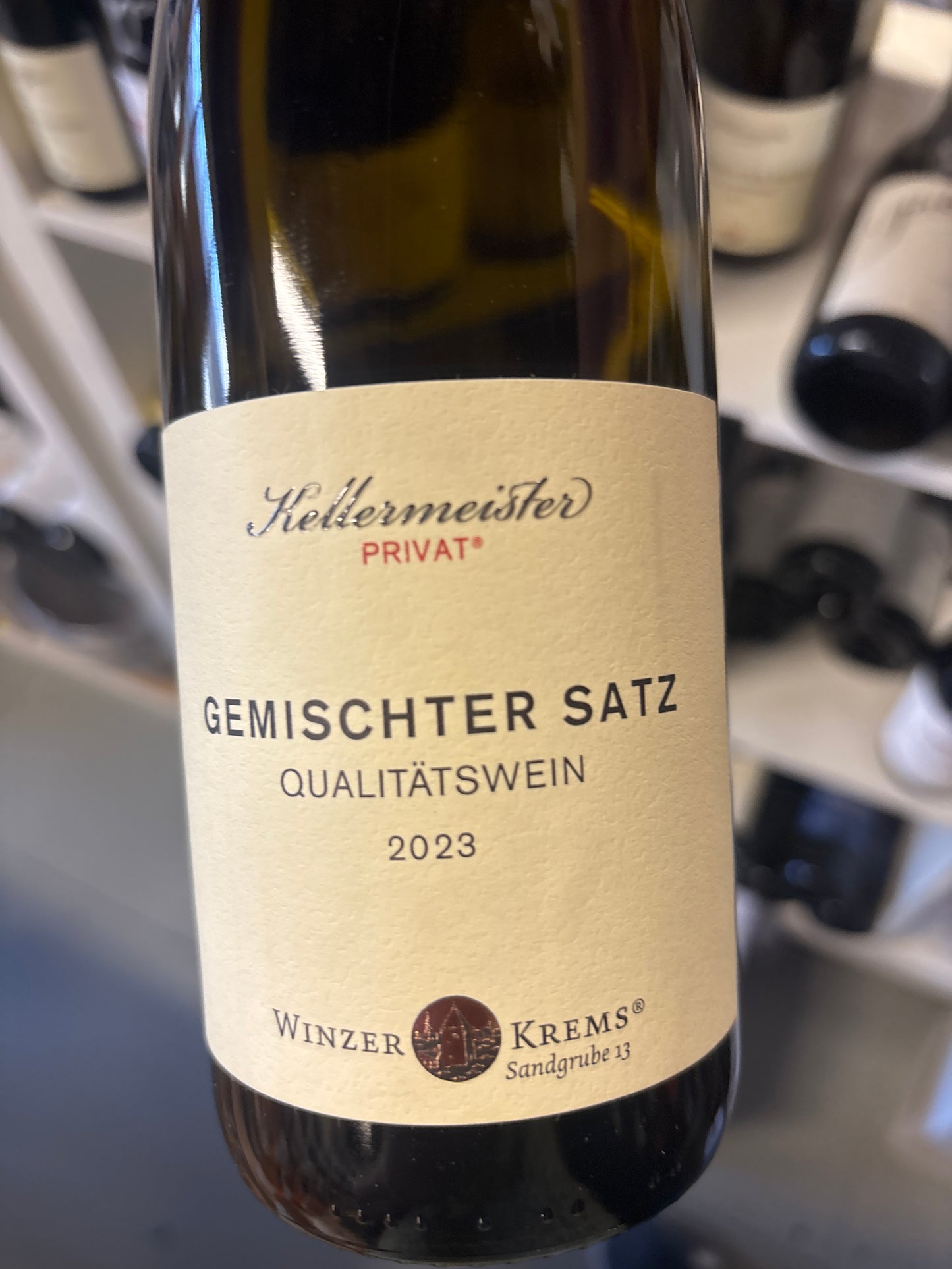 Winzer Krems Gemischter Satz –Grüner Veltliner/Roter Veltliner/Sauvignon Blanc/Riesling - Krems de