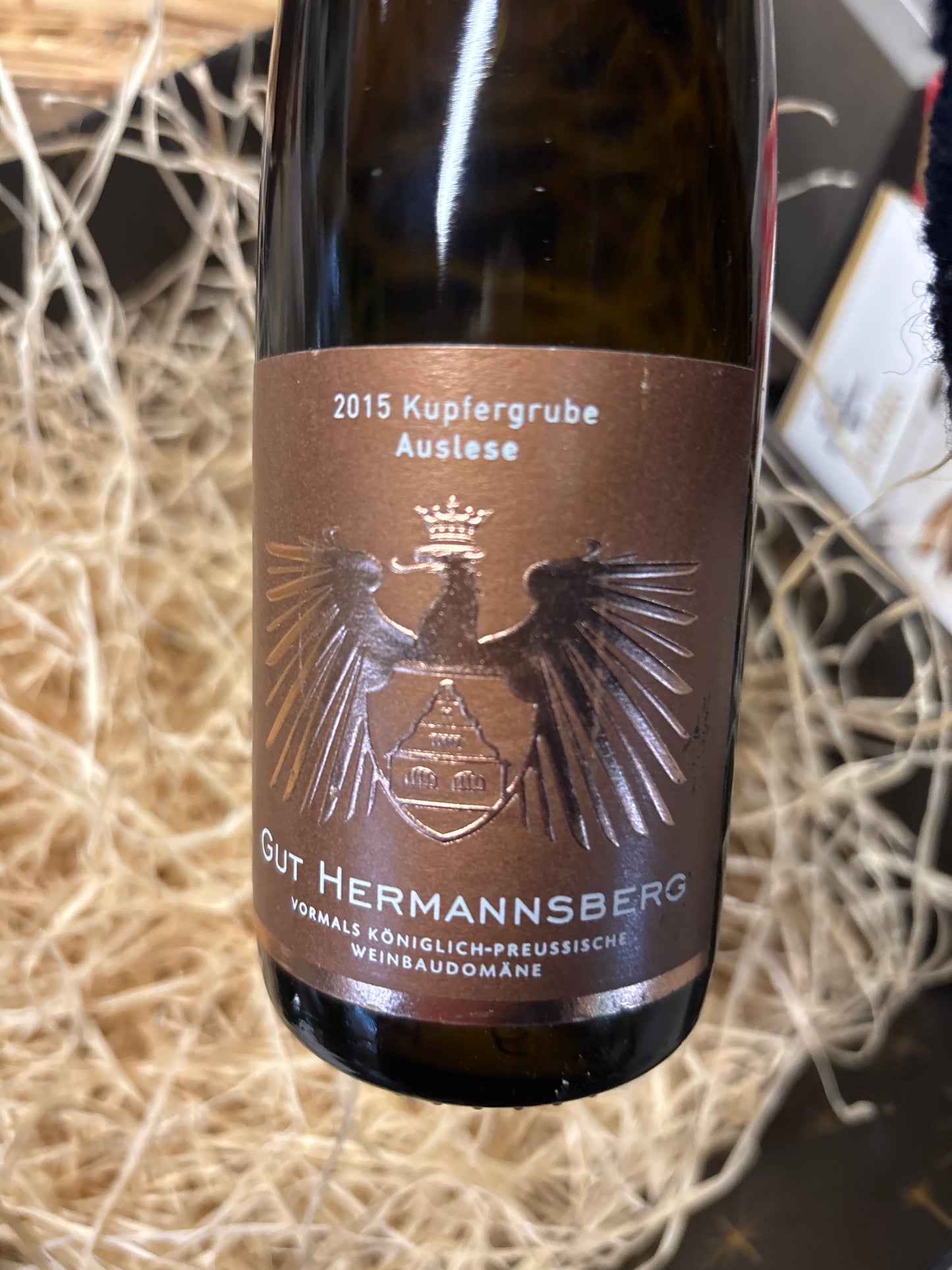 VDP Gut Hermannsberg kupfergrube riesling auslese 2015