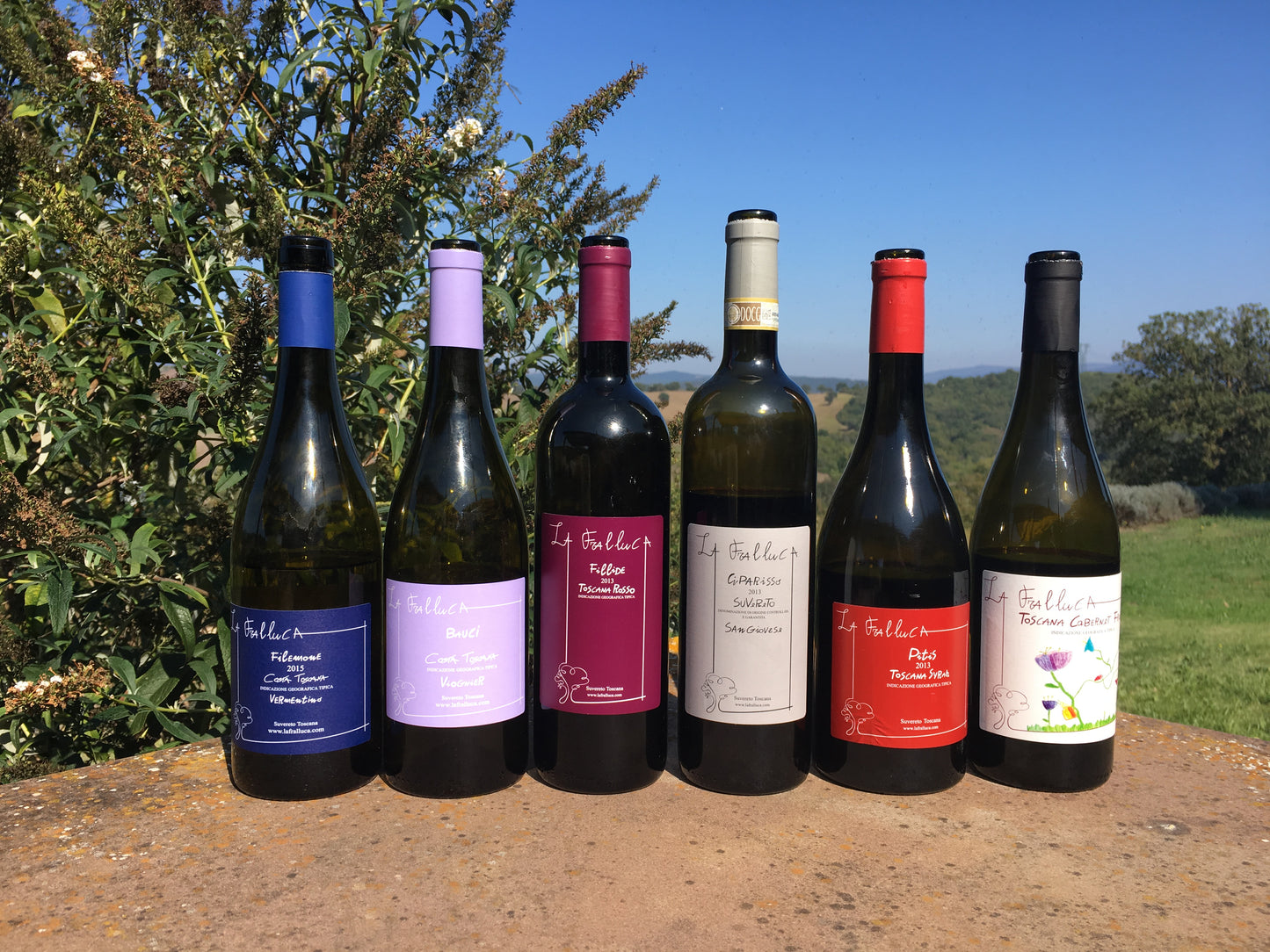 Italiaans wijnmakers diner bij LE BAR met de wijnen van Fralluca (Toscane) 4 en 5 november 2023
