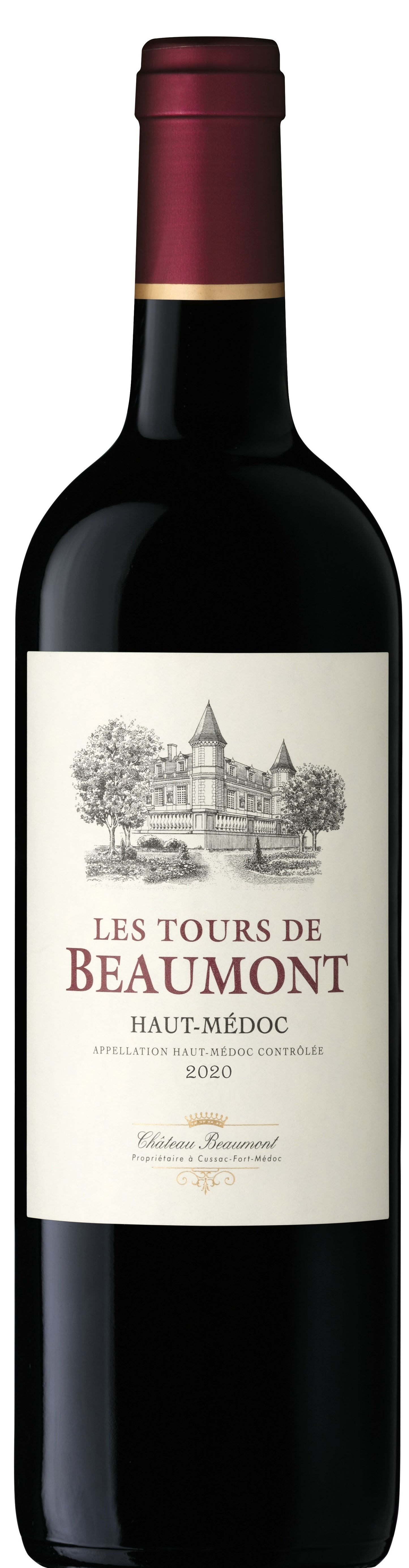 Les Tours de Beaumont - Merlot/Cabernet Sauvignon/Petit Verdot - Haut-Medoc