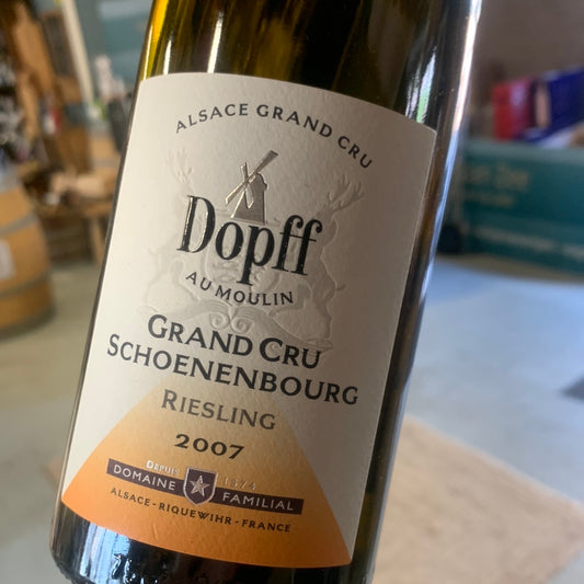 Dopff Grand Cru Schoenenbourg  2007 – Riesling  – Alsace