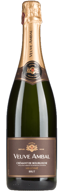 Veuve Ambal Millesimé brut- Chardonnay/pinot noir - Crémant de Bourgogne