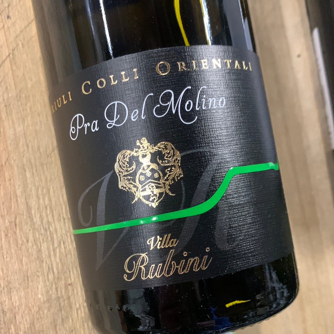 BIO Villa Rubini Pra del Molino- Friulano, pinot Bianco, pinot grigio, Riesling - Friuli Venezia Giulia, Colli Orientali
