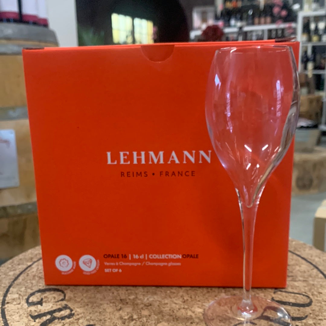 Lehman 6 wijnglazen mousserend 16 cl - Reims