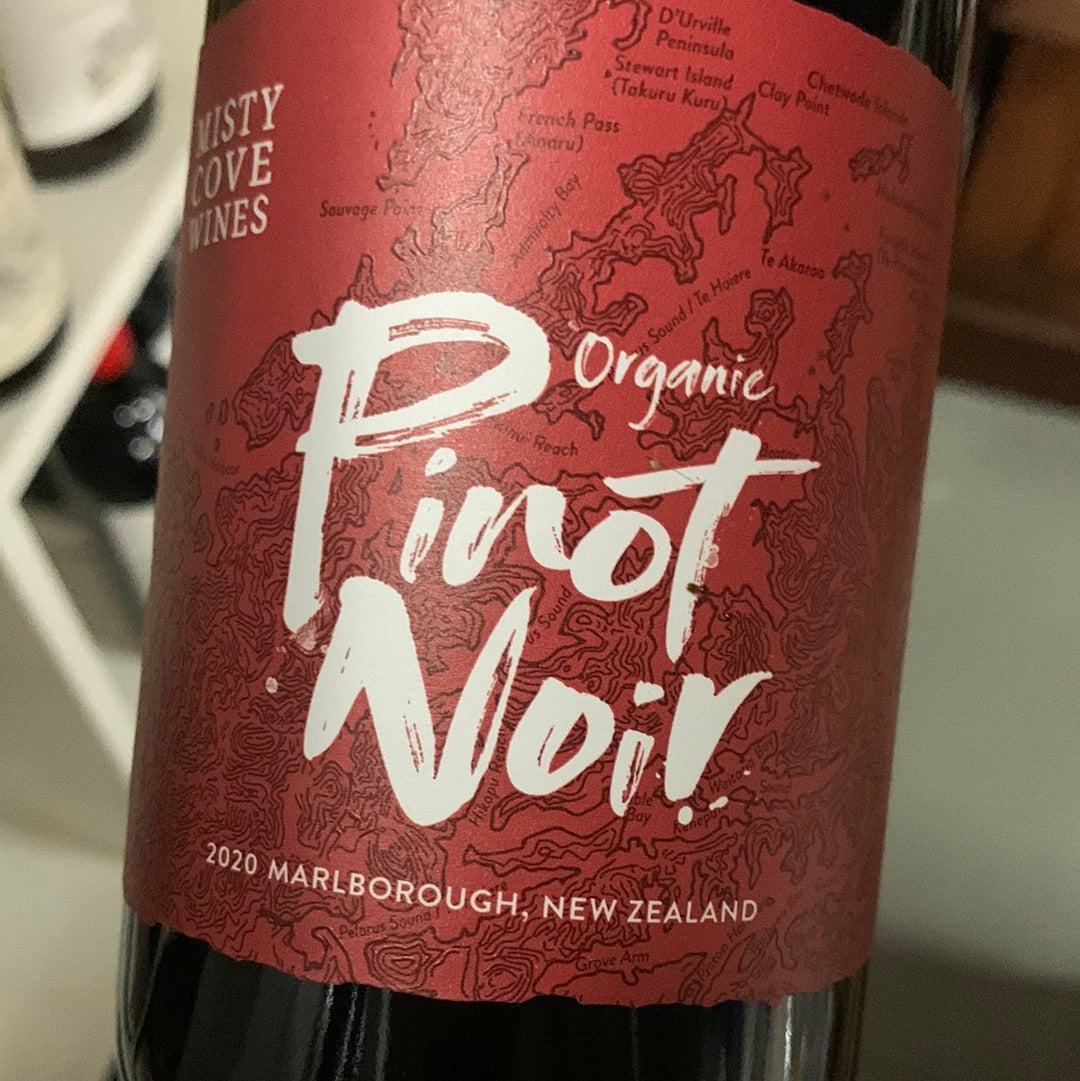BIO Misty Cove Organic – Pinot noir – Marlborough