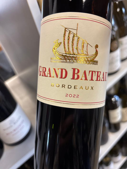 Grand Bateau rouge - merlot/cabernet sauvignon - Bordeaux