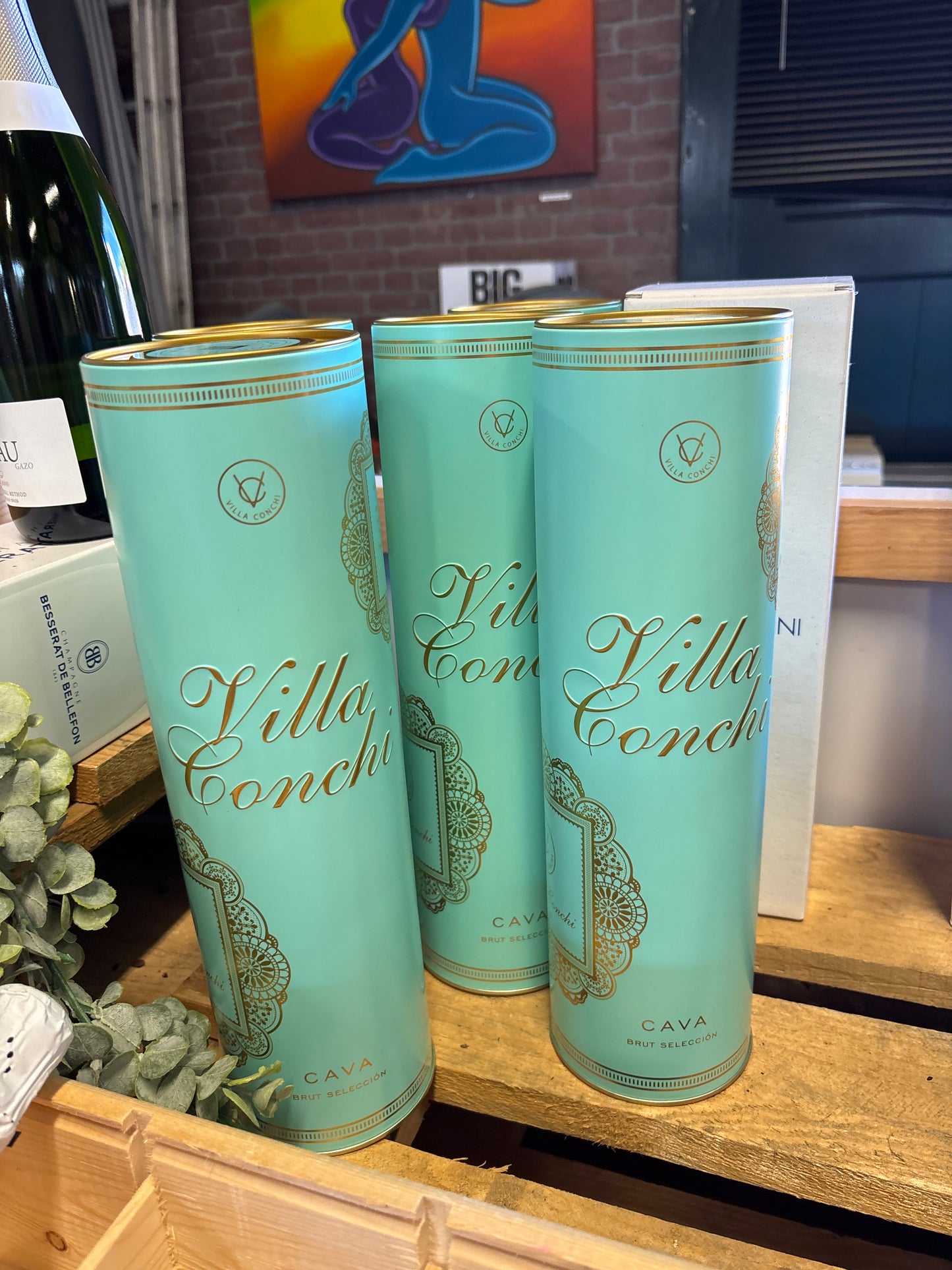 Wijnpakket Villa Conchi brut Seleccion in luxe cadeauverpakking - Xarello/Perellada/Macabeo/Chardonnay – Penedes