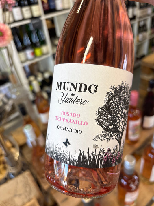 BIO Mundo de Yuntero rosado- tempranillo– La Mancha