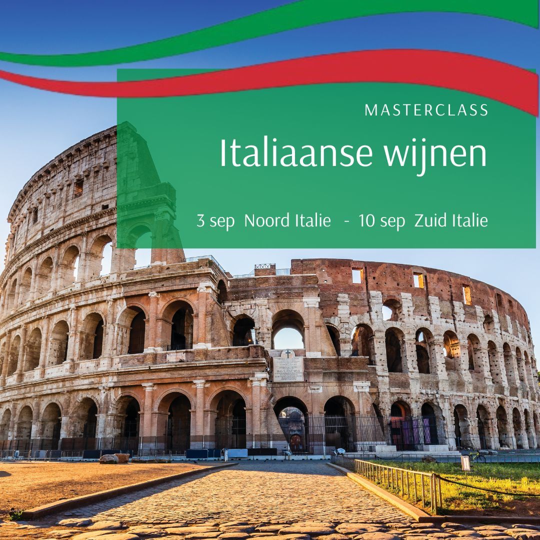 Masterclass Italiaanse wijnen (3 en 10 september 2026)
