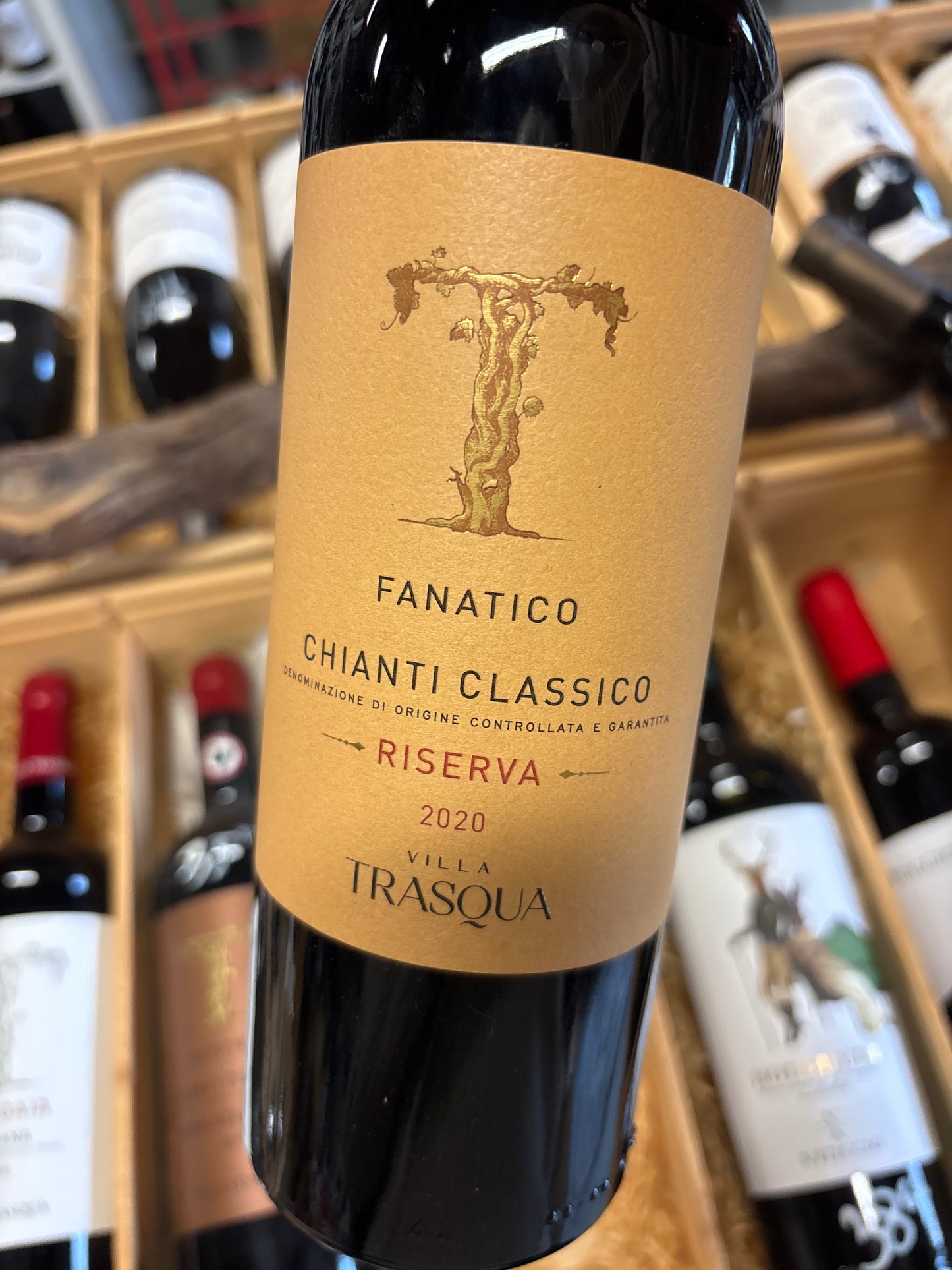 Vila Trasqua Fanatico - Sangiovese/cabernet franc/cabernet sauvignon/merlot- Chianti Classico Riserva