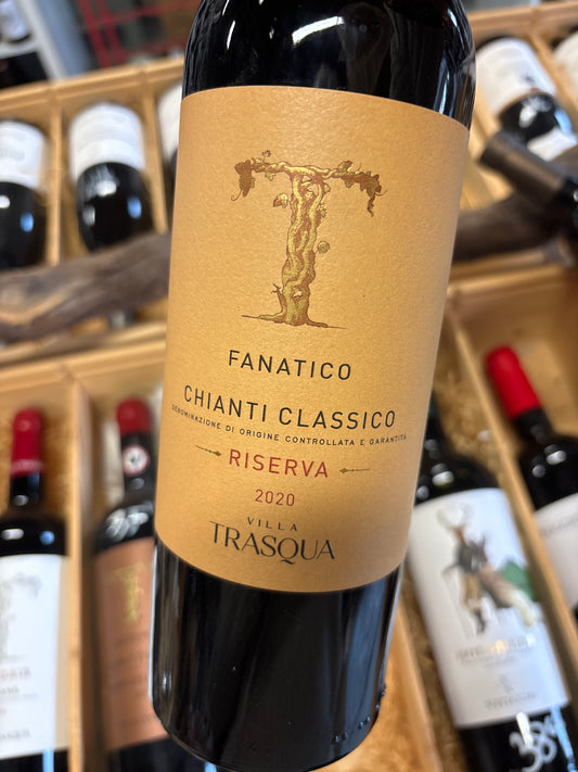 Vila Trasqua Fanatico - Sangiovese/cabernet franc/cabernet sauvignon/merlot- Chianti Classico Riserva