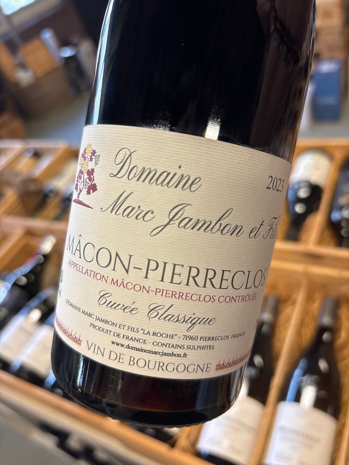 Marc Jambon & fils Cuvee Classique - Gamay - Mâcon-Pierreclos