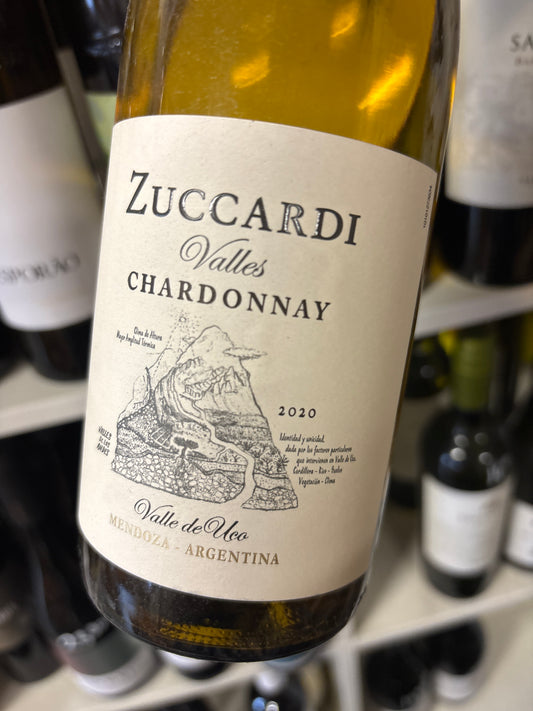 Zuccardi Valles– Chardonnay – Valle de Uco Mendoza