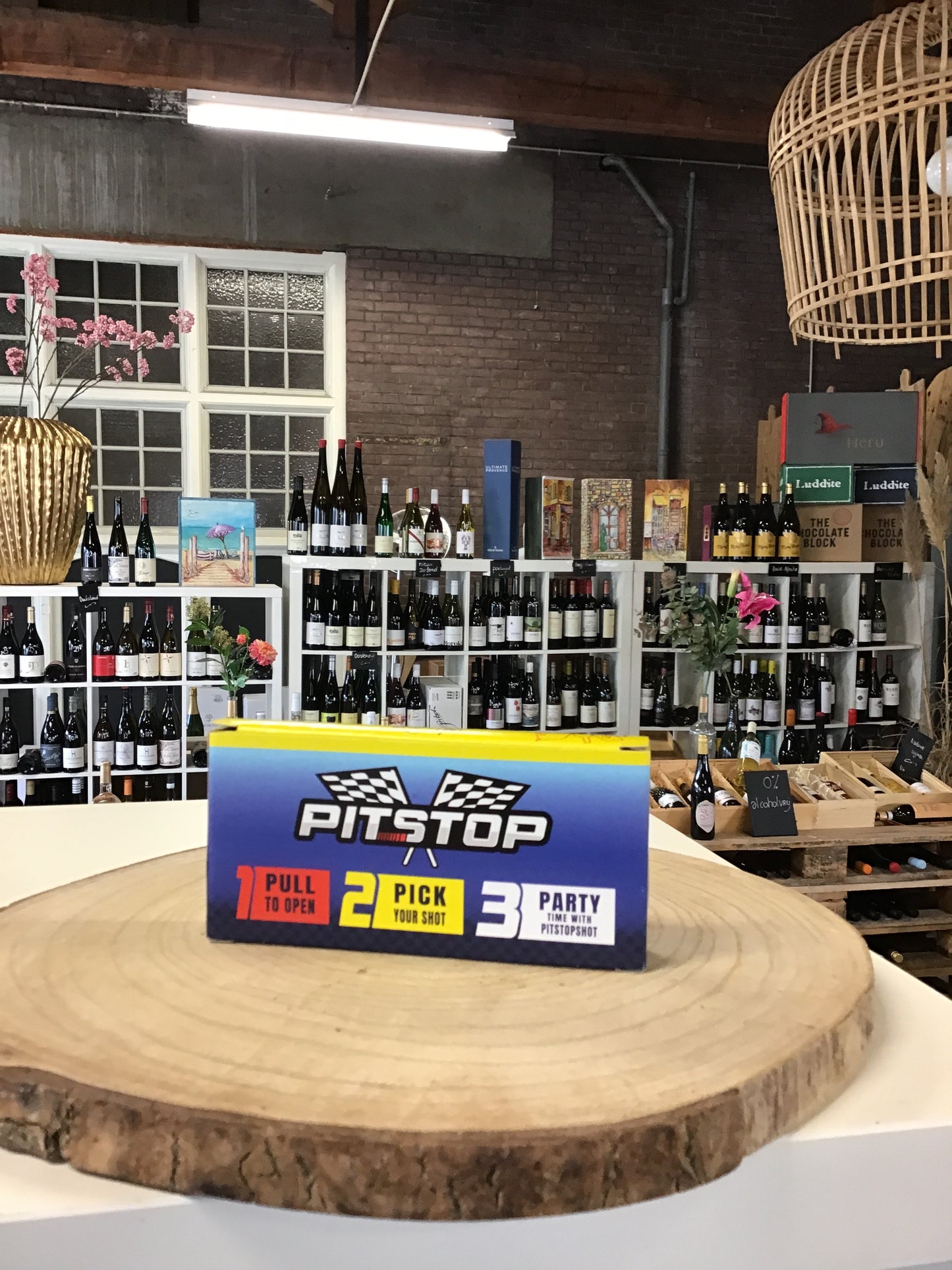 Pitstop Shotje trio