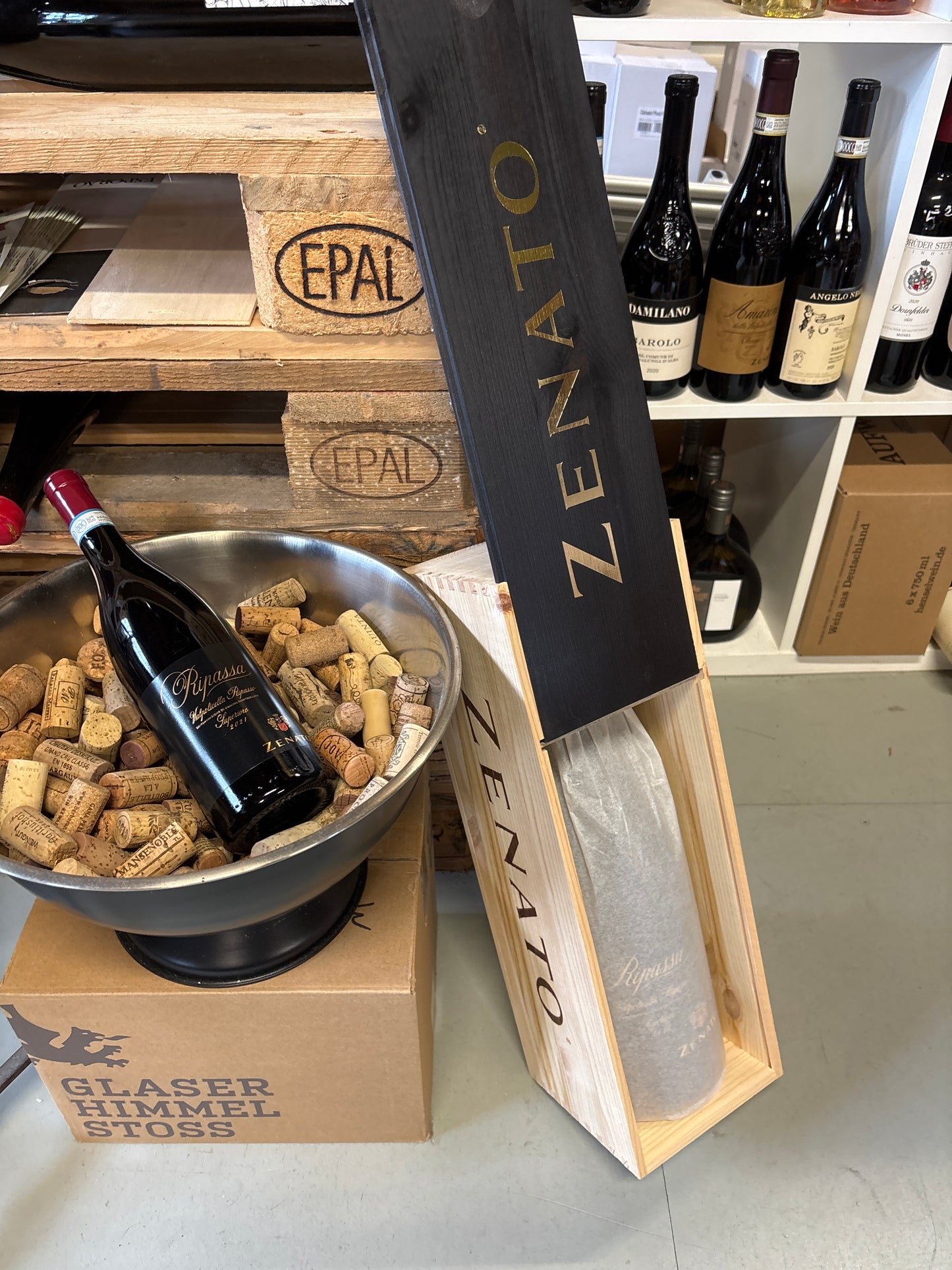 3 liter in houten kist Zenato Valpolicella Ripasso Superiore 2020 - corvina/rondinella/Oselta/Croatina - Veneto