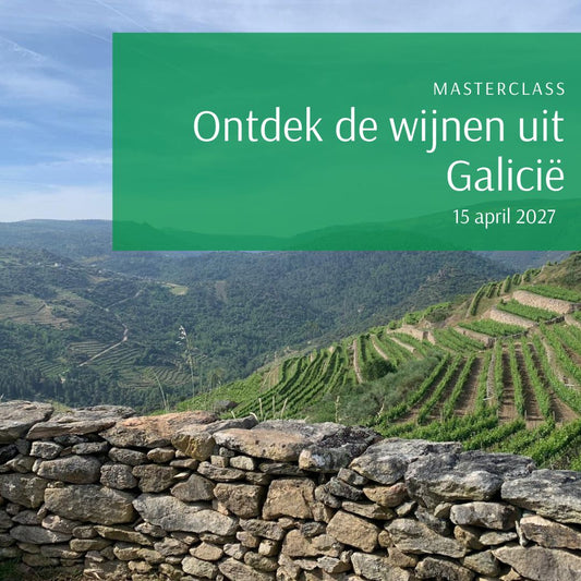 Masterclass wijnen uit Galicië, donderdag 15 april 2027