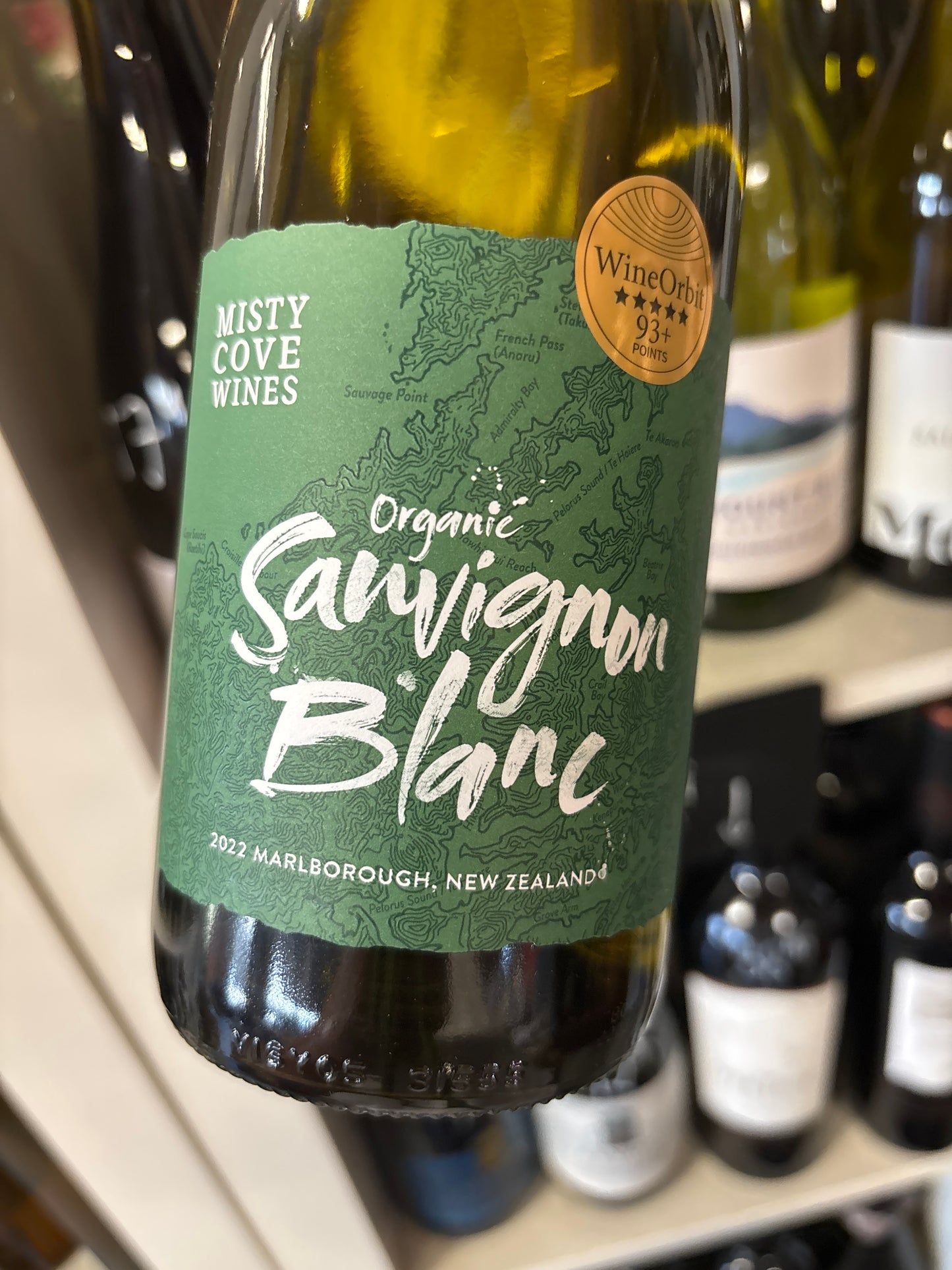 BIO Misty Cove Organic– sauvignon blanc – Marlborough