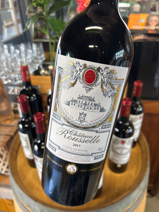 Magnum Chateau Rousselle 2019 - Merlot/Cabernet sauvignon/Malbec - Cote de Bourg - Bordeaux