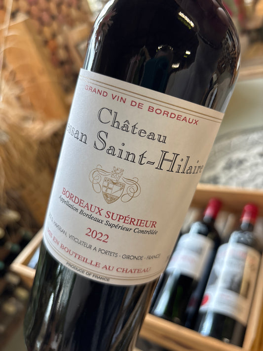 Chateau Pessan Saint-Hilaire 2022 - Cabernet sauvignon/merlot - Bordeaux Supérieur