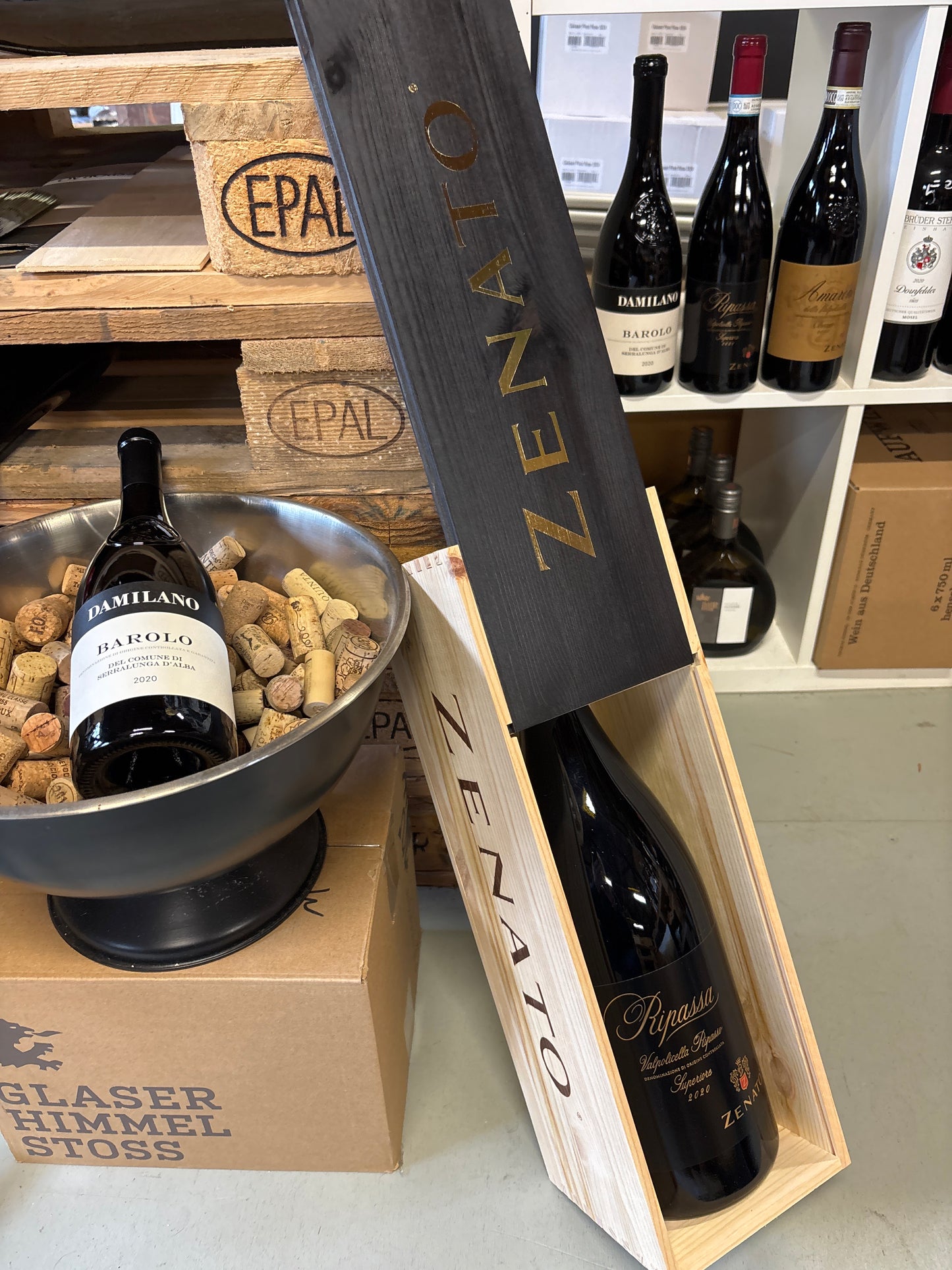 3 liter in houten kist Zenato Valpolicella Ripasso Superiore 2020 - corvina/rondinella/Oselta/Croatina - Veneto