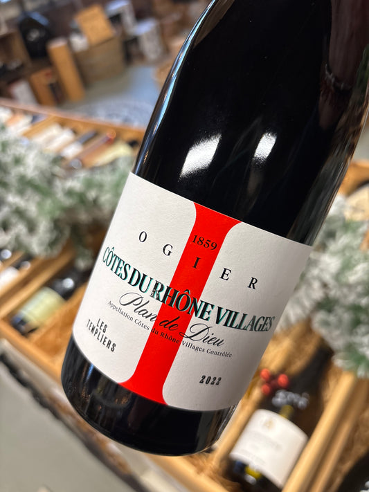 BIO Ogier Villages Plan de Dieu Les Templiers - Grenache/Syrah/Mourvedre - Côtes du Rhône