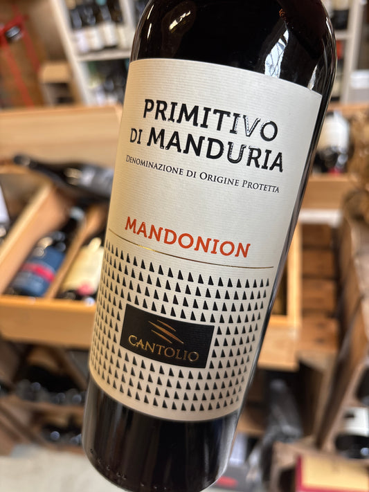 Cantolio Primitivo di Manduria Mandonion - Primitivo - Puglia
