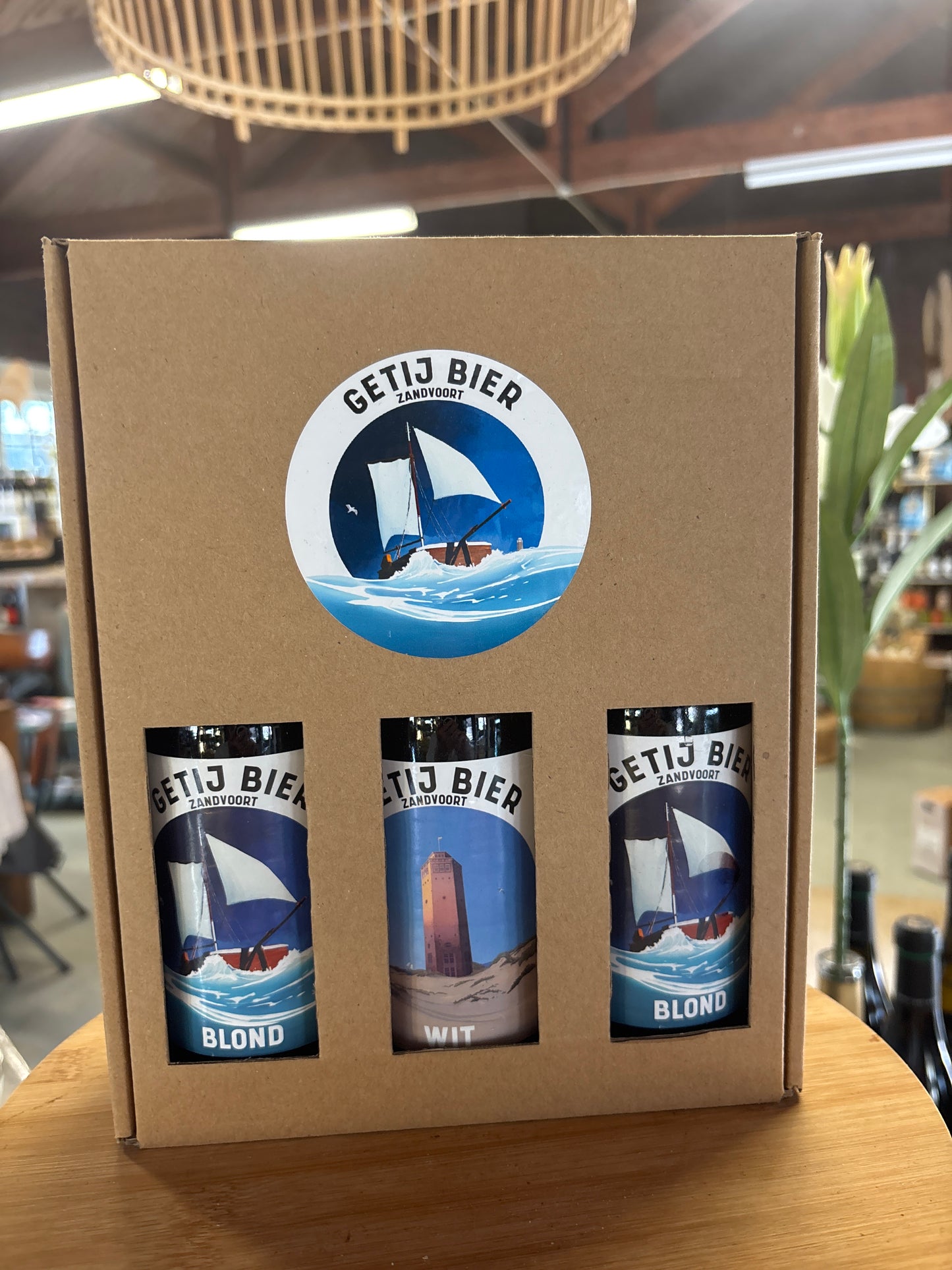 Bier: Getij bier Trio Blond / Wit / IPA