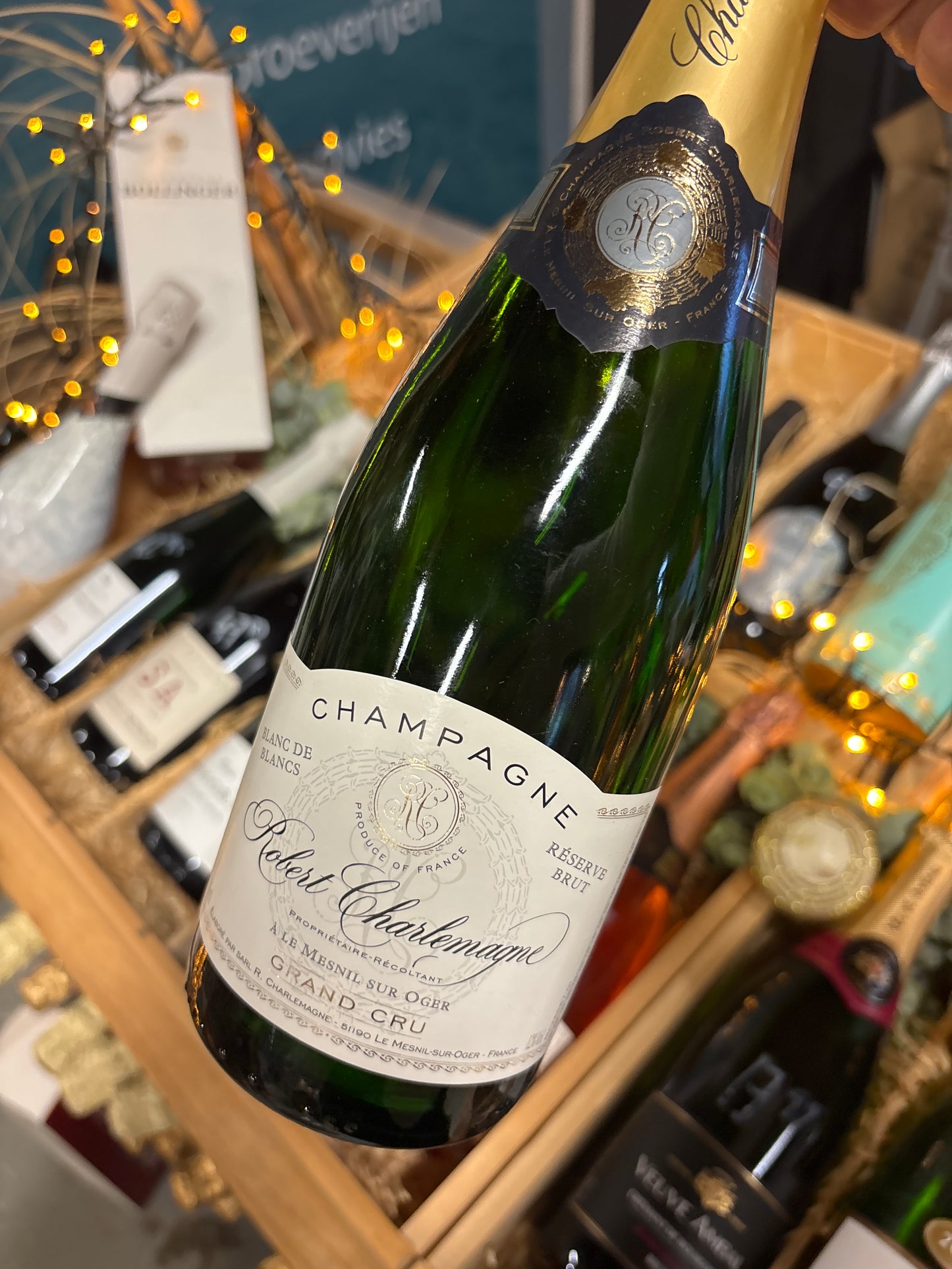 Robert Charlemagne Brut Reserve Grand Cru – Chardonnay - Champagne