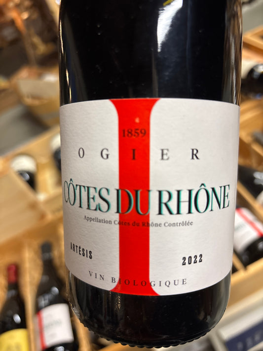 BIO Ogier Artésis - Grenache/Syrah/Mourvedre - Cote du Rhone