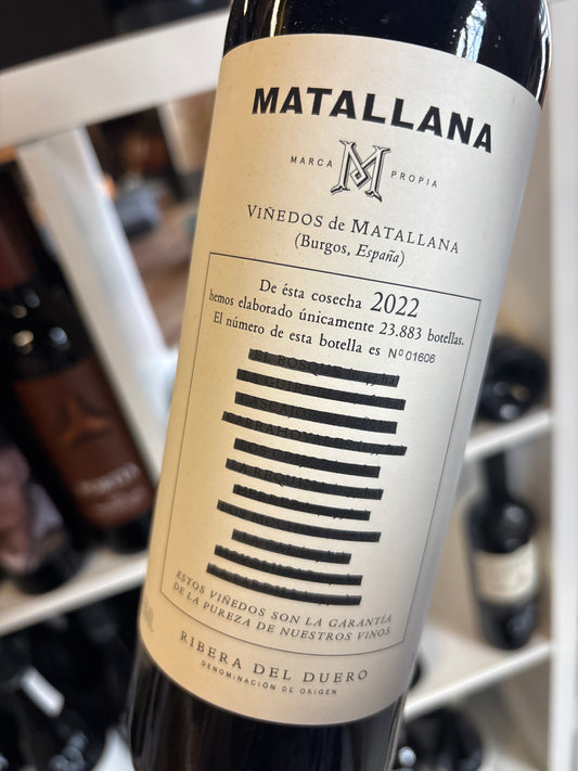 Telmo Rodriguez Mattalana 2022 - Tempranillo/valenciano/navarro/albillo - Ribera del Duero