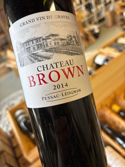 Chateau Brown 2014 - Cabernet Sauvignon/Merlot/Petit Verdot - Pessac Léognan