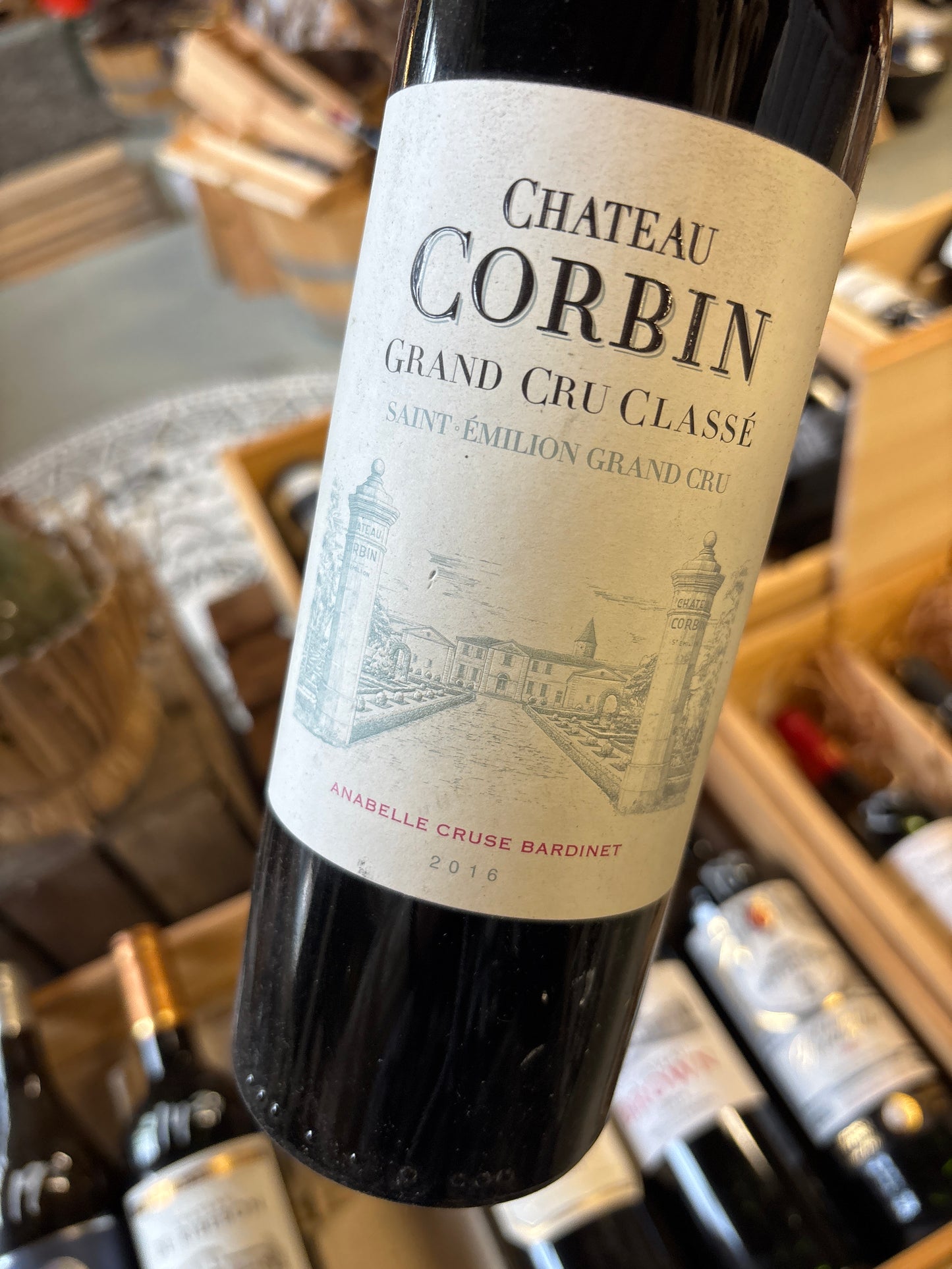 Château Corbin Grand Cru Classé 2016 - Merlot/cabernet franc - Saint-Emilion