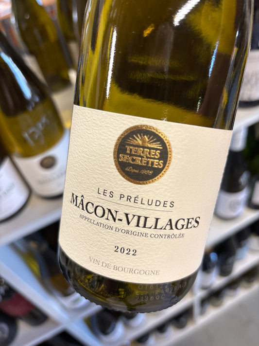 Mâcon-Villages - Terres Secrètes Les Préludes – chardonnay