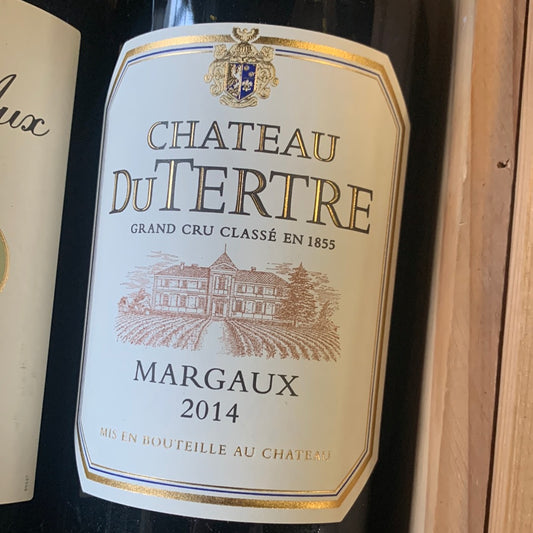 Chateau du Tertre grand Cru Classe - cabernet sauvignon/merlot/cabernet franc/petit verdot -Margaux