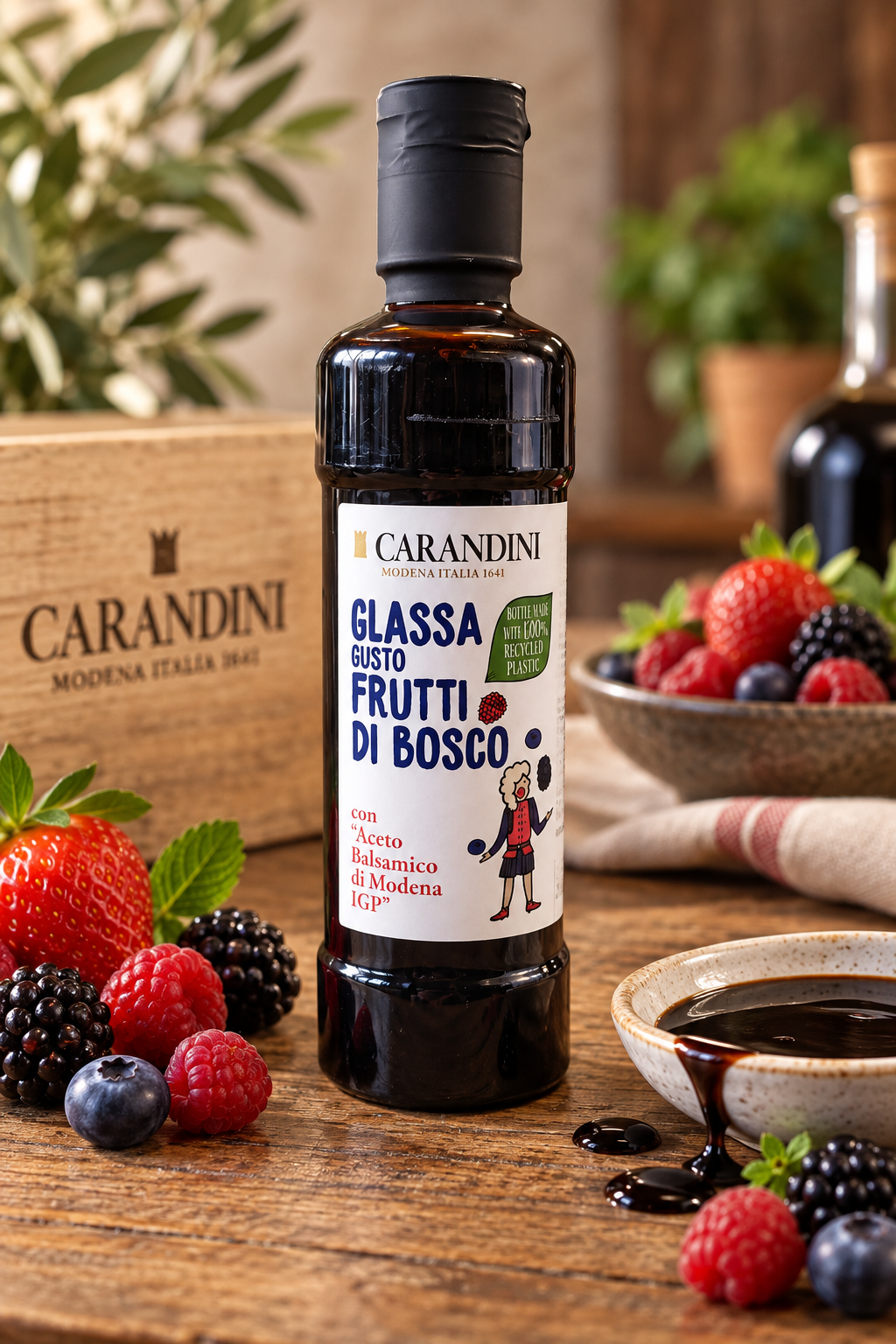 Carandini Glassa Gusto - Balsamico - Frutti di Bosco
