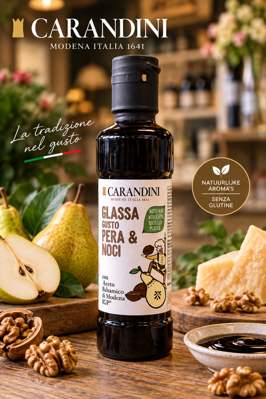 Carandini Glassa Gusto - Balsamico - Pera & Noci