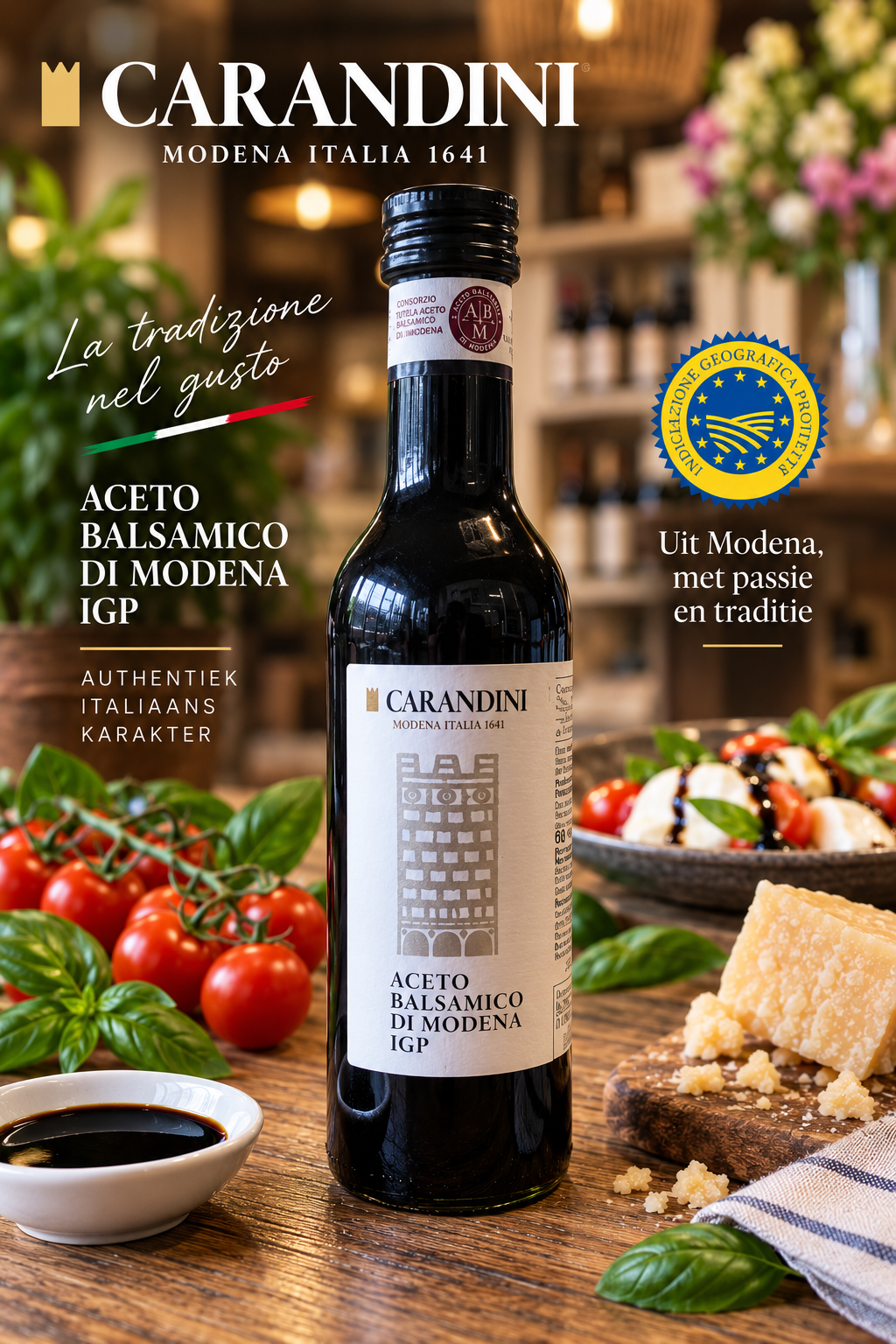 Carandini Aceto - Balsamico di Modena IGP (Zilver)