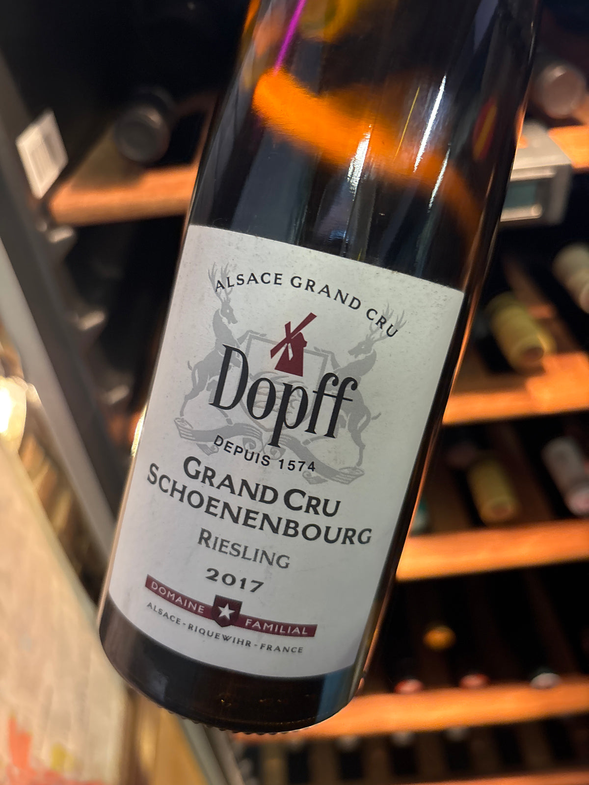 Dopff Grand Cru Schoenenbourg  2017 – Riesling  – Alsace